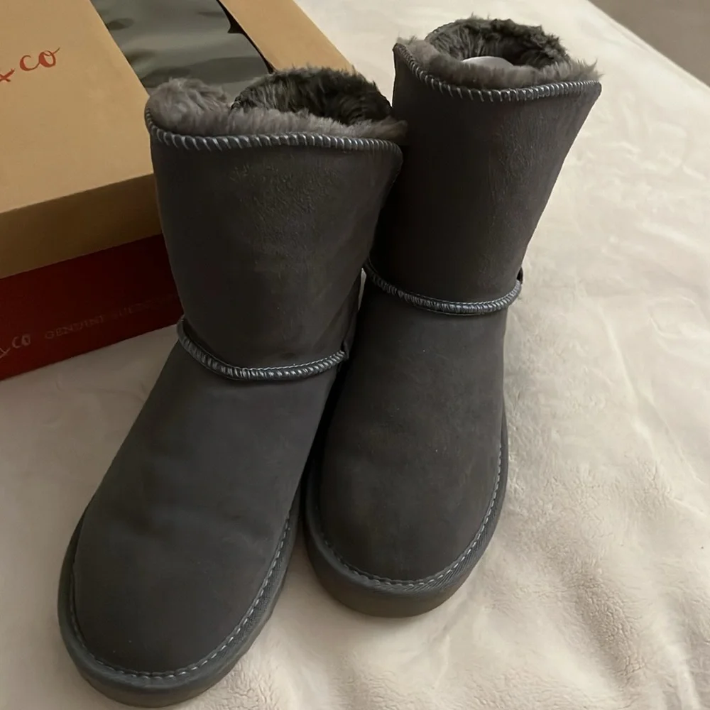Style & Co. Dark Gray Boots - New With Tags - Picture 7 of 10